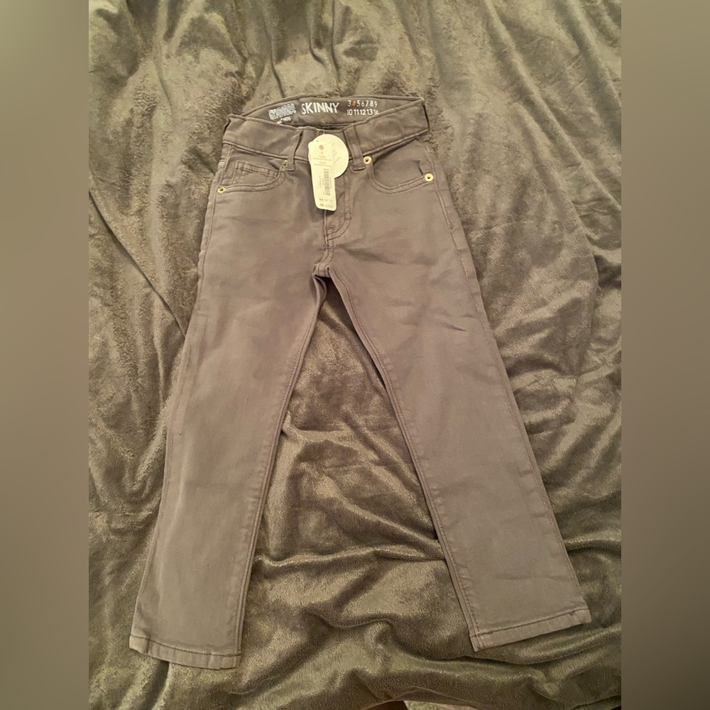 NWT Gymboree dark gray skinny jeans